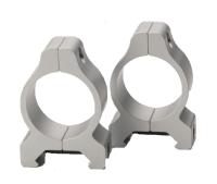Scope Rings - 1" Silver A1366